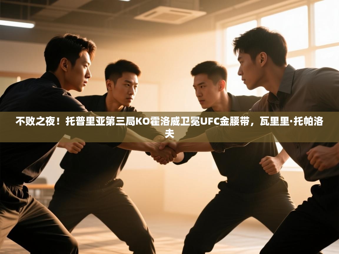 爱体育游戏网站-不败之夜!托普里亚第三局KO霍洛威卫冕UFC金腰带,瓦里里·托帕洛夫 第2张