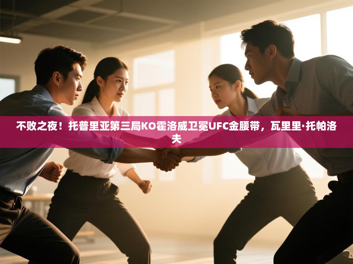 爱体育游戏网站-不败之夜!托普里亚第三局KO霍洛威卫冕UFC金腰带,瓦里里·托帕洛夫 第3张