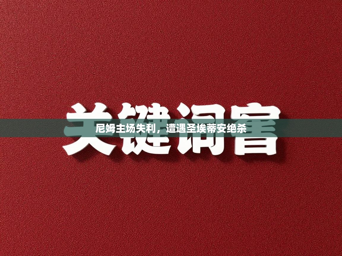 爱游戏在线官网-尼姆主场失利，遭遇圣埃蒂安绝杀  第4张